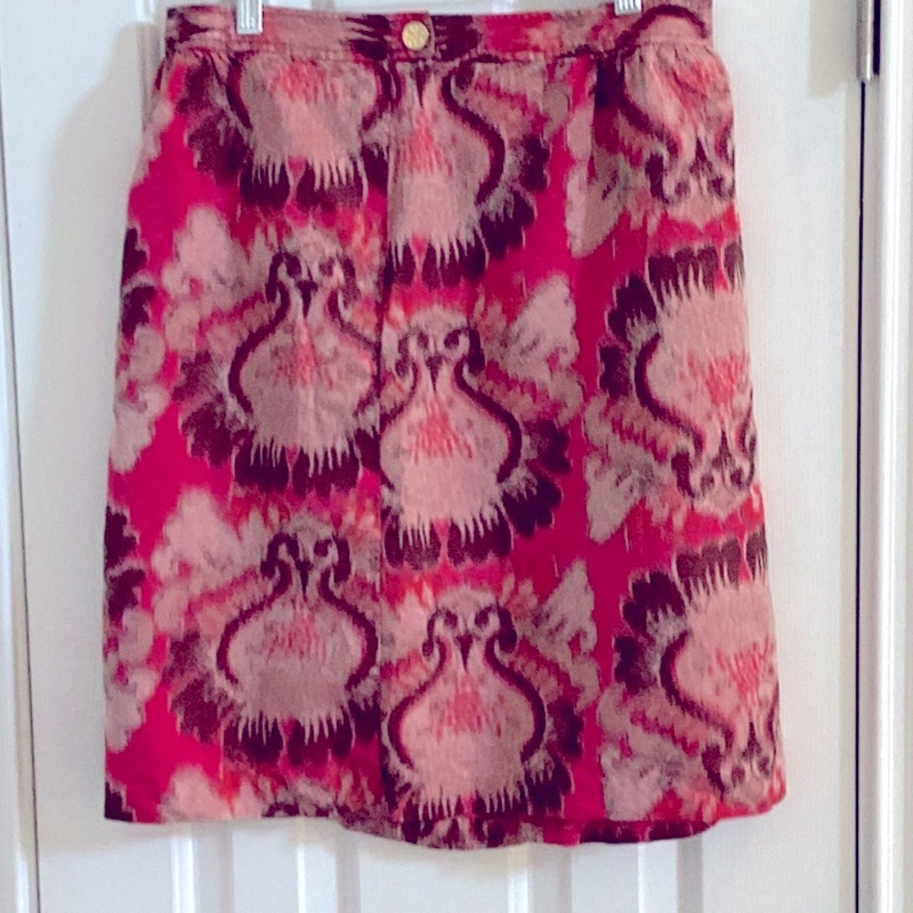 Tory Burch Multicolor Silk Blend Skirt - Picture 4 of 8